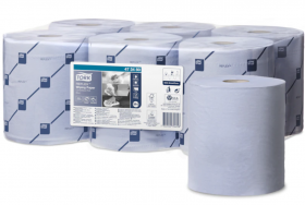 TORK 473480 – Reflex MIDI, papírové utěrky M4, modrá, 1 vrst., 270 m, 6 rolí