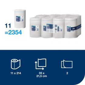 TORK 101221 – papírová utěrka Plus M1, 2vr., 75m - Karton