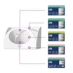 TORK 655100 – Zásobník na Small Pack W8