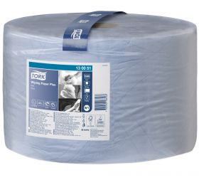 TORK 130051 – papírová utěrka PLUS W1, modrá, 2vr., 510 m, 1500útr.