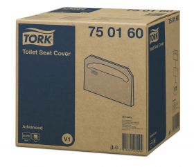 TORK 750160 – Papírové podložky na WC sedátka V1, 20x 250 ks/kt