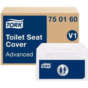 TORK 750160 – Papírové podložky na WC sedátka V1, 20x 250 ks/kt