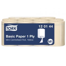 TORK 120144 – Basic papírová utěrka M1, 1vr., 115 m - Karton