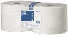 TORK 129237 – Basic utěrka v roli W1, 2 vr., 2 x 510m - Karton