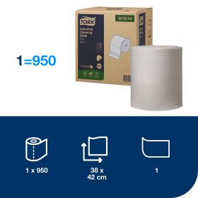 TORK 520304 – Průmyslová čisticí utěrka W1, netkaná text., 950 útr.