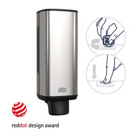 TORK 460010 – Dávkovač na mýdla a dezinfekční prostředky S4, nerez