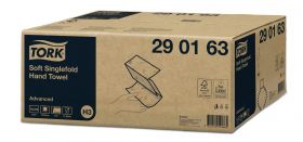 TORK 290163 Singlefold – Jemné skládané ručníky H3, 2 vrst., 15 x 250 ks - Karton
