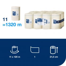 TORK 120123 – Basic papírová utěrka M1, 1vr., 120 m - Karton
