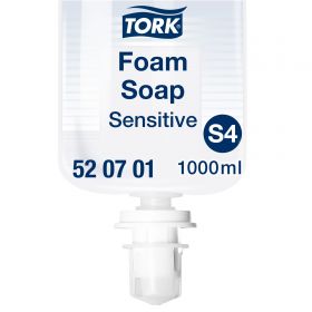 TORK 520701 – Extra jemné pěnové mýdlo S4, 2500 dávek, 6x1000ml - Karton