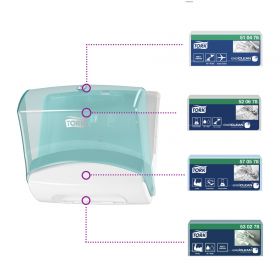 TORK 654000 – Zásobník na skládané utěrky W4