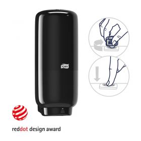 TORK 561608 – Dávkovač na mýdla a dezinfekční prostředky s Intuition™ senzorem S4, černý
