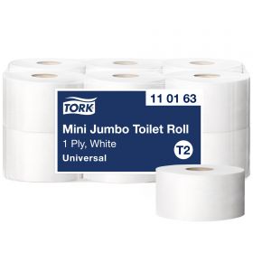 TORK 110163 – Mini Jumbo toaletní papír T2 – 1vr., 12 x 240m - Karton