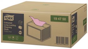 TORK 194750 – barevný program – netkaná textilie W8, červená, 8 x 40 ks - Karton