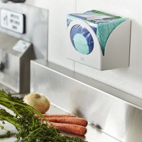 TORK 194550 – barevný program – netkaná textilie W8, zelená, 8 x 40 ks - Karton