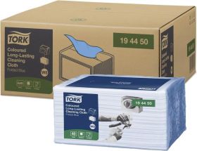 TORK 194450 – barevný program – netkaná textilie W8, modrá, 40x8útr. - Karton
