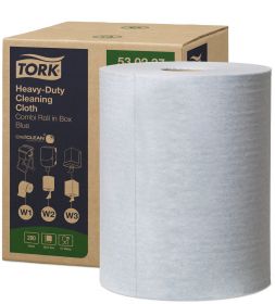 TORK 530237 – Heavy Duty čisticí utěrka W1/W2/W3, netkaná text., 1 vr. 280 útržků