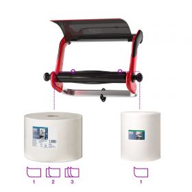 TORK 652108 – Držák rolí na zeď W1
