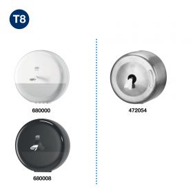 TORK 472242 – SmartOne© toaletní papír T8, 6 rl., 2 vrst., 207 m., 1150 útr./rl. - Karton