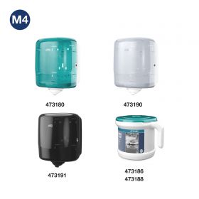 TORK 473242 – Reflex™ MIDI, papírová utěrka M4, 1vr., 300 m,  bílá - Karton