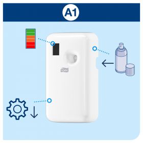TORK 562000 – Elektronický zásobník na osvěžovač vzduchu A1