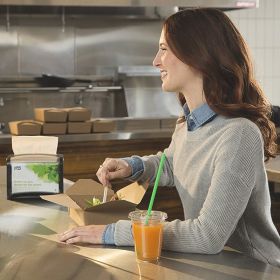 TORK 12840 – Xpressnap® Natural ubrousky do zásobníku N4, 8 x 1125 ks, 1 vr. - Karton