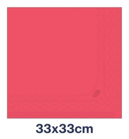 TORK 477210 – Ubrousek červená, 2 vr. – oběd, 10 x 200 ks - Karton