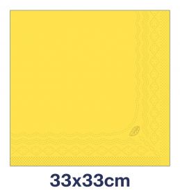 TORK 477841 – Ubrousek žlutá, 2 vr. – oběd, 10 x 200 ks - Karton