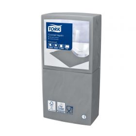 TORK 477832 – Šedý ubrousek, 2 vr. – koktejlový - Karton