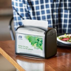 TORK 13670 – Xpressnap® extra jemné bílý ubrousek do zásobníku N4, s dekorem lístků, 2vr., 8 x 500 ks - Karton