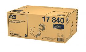 TORK 17840 – Xpressnap Snack® bílé ubrousky do zásobníku N10, 1vr., 8x1125 ks - Karton