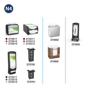 TORK 15850 – Xpressnap® extra jemné bílý ubrousek do zásobníku N4, 2vr., 8 x 1000 ks - Karton