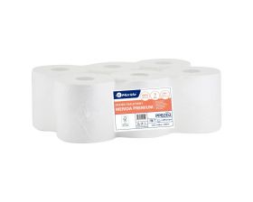 Toaletní papír Merida TOP, 19 cm, 120 m, 3-vrstvý, 100% celuloza, (12rolí/balení)