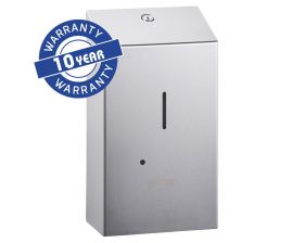 Automatický bezdotykový dávkovač pěnového mýdla náplně MERIDA STELLA AUTOMATIC, nerez  mat