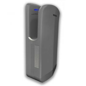 Osoušeč rukou EMPIRE X DRY DEZINFEKČNÍ UV LAMPA TRYSKOVÝ OSOUŠEČ RUKOU ABS PLAST STŘÍBRNÝ 