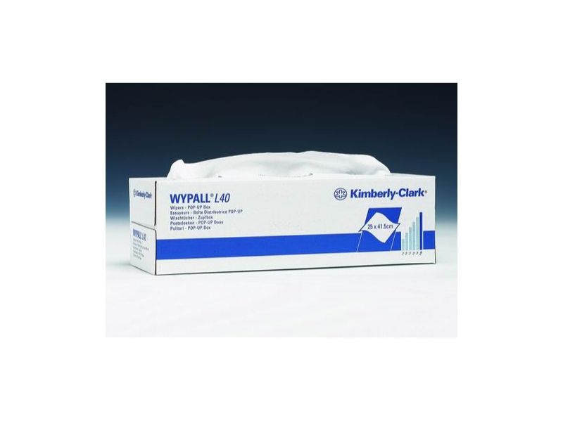 Kimberly-Clark Wypall L40 pop up box Bílý