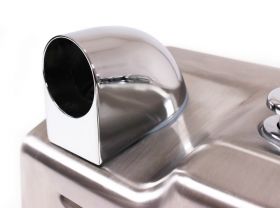 Osoušeč rukou Jet Dryer BUTTON Bílý ABS vysoušeč kov